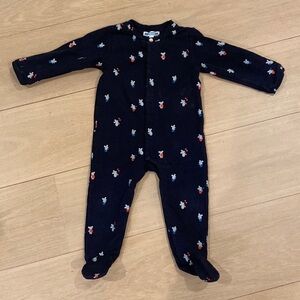 Jacadi Fleece Pajama Footies